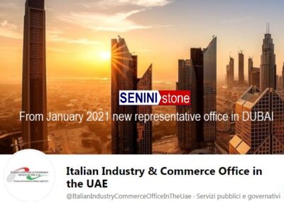 Nuovo Ufficio di Rappresentanza a Dubai