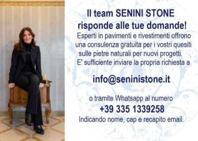 Il team SENINI STONE risponde alle tue domande!